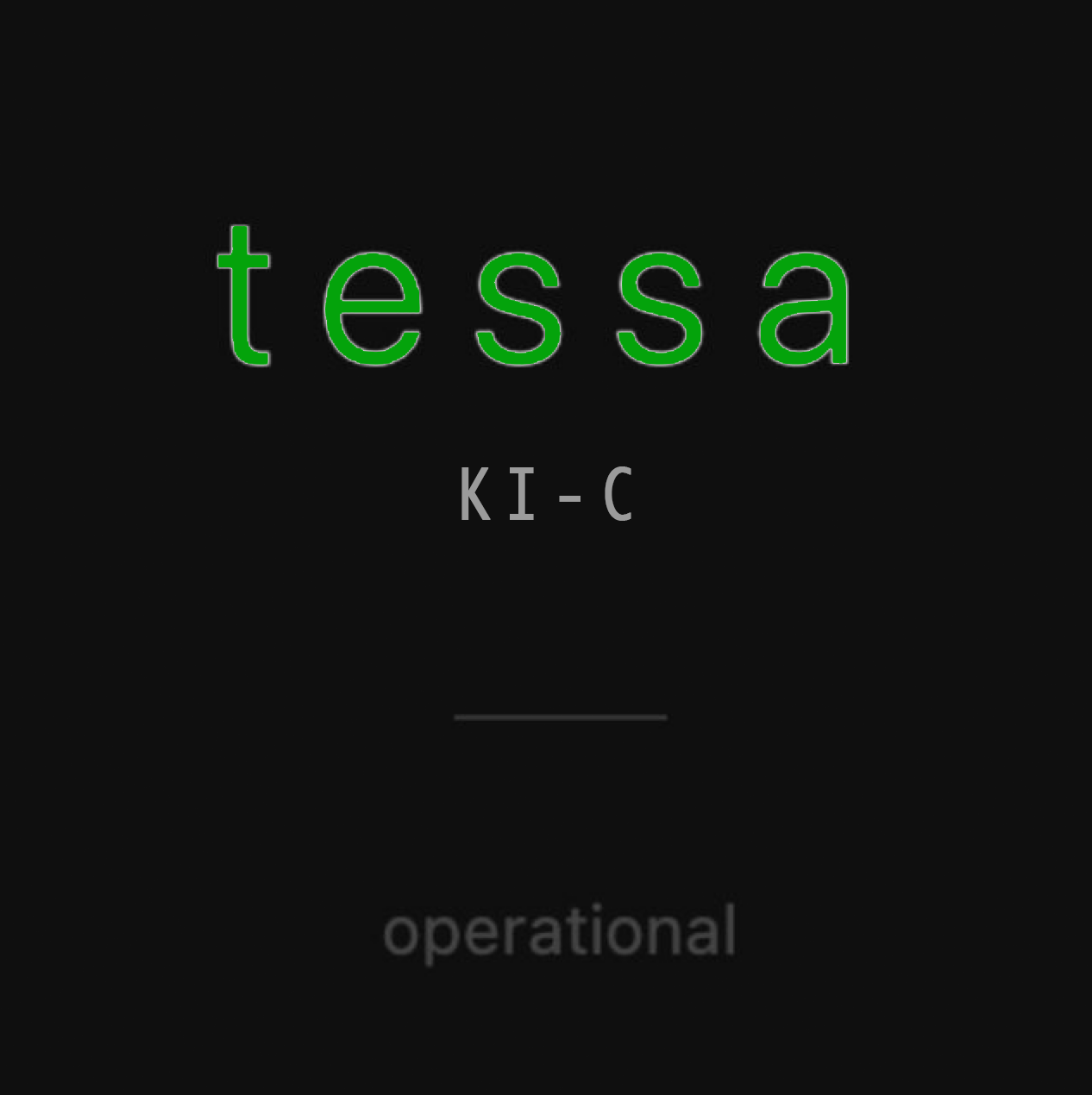 TESSA KI-C Operational